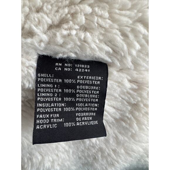 S13 Full Zip Faux-Fur Hood Canyon Parka Coat Military Green Women's Size Large - Picture 8 of 12